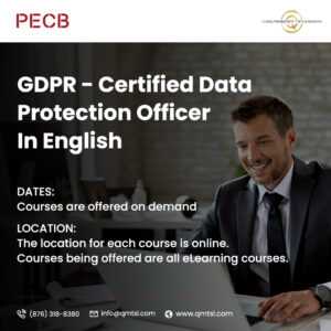 GDPR Certified Data Protection Officer eLearning Training Course