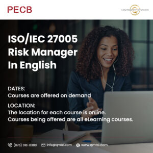ISO/IEC 27005 Risk Manager Training Course